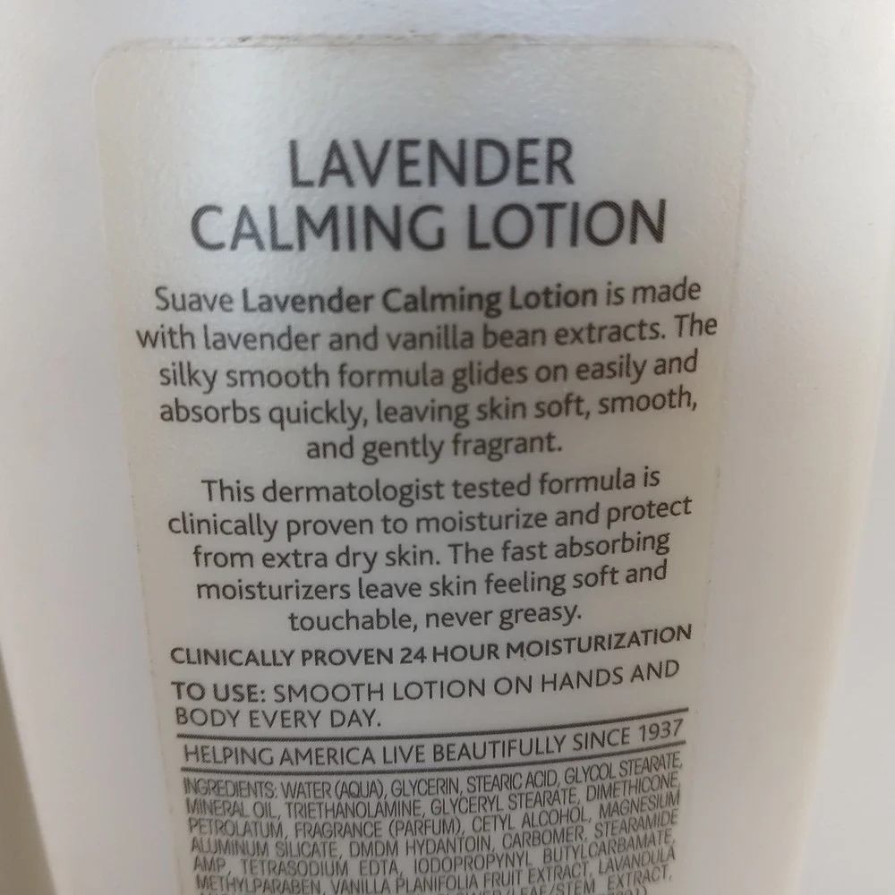Suave Skin Solutions Calming Lotion Lavender 18 fl. oz each (3-PACK)